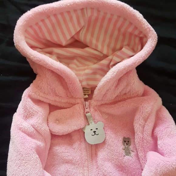 NWOT soft fleece one piece suit - Picture 3 of 6